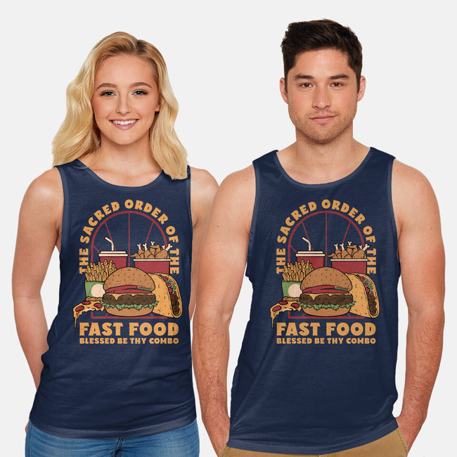 Sacred Order Of Fast Food-Unisex-Basic-Tank-Studio Mootant