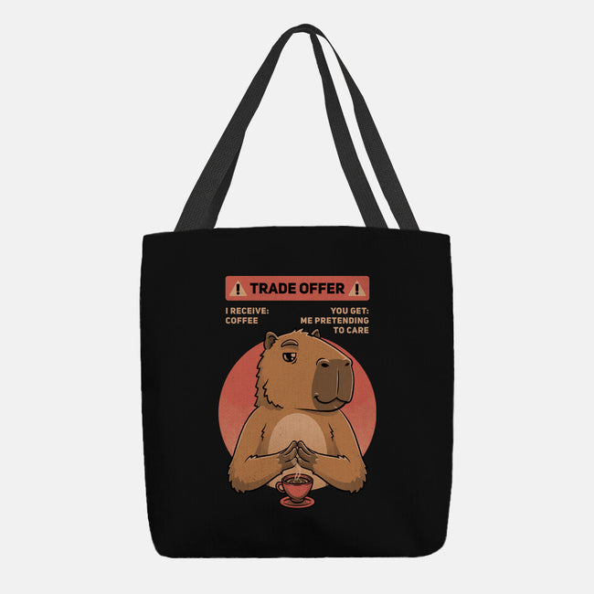 Capybara Coffee Trade-None-Basic Tote-Bag-Studio Mootant