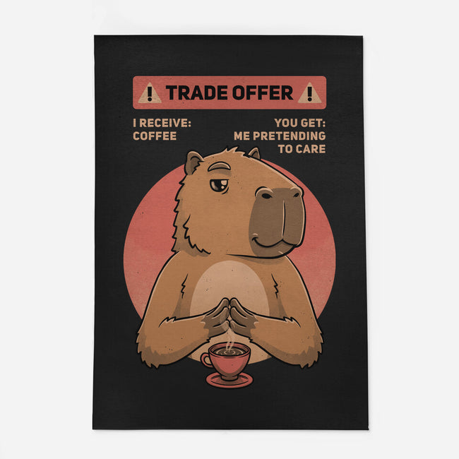 Capybara Coffee Trade-None-Indoor-Rug-Studio Mootant