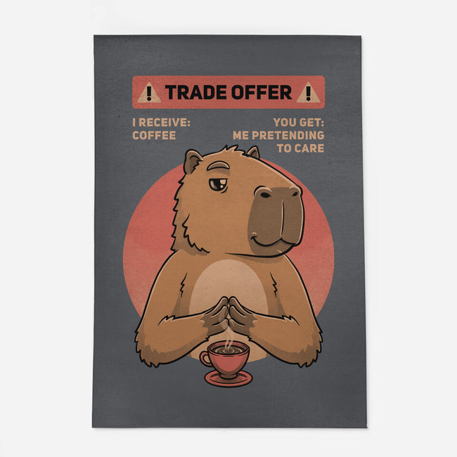 Capybara Coffee Trade-None-Indoor-Rug-Studio Mootant