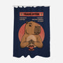 Capybara Coffee Trade-None-Polyester-Shower Curtain-Studio Mootant