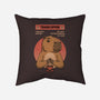 Capybara Coffee Trade-None-Removable Cover w Insert-Throw Pillow-Studio Mootant