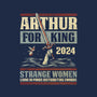 Arthur For King 2024-Unisex-Basic-Tee-kg07