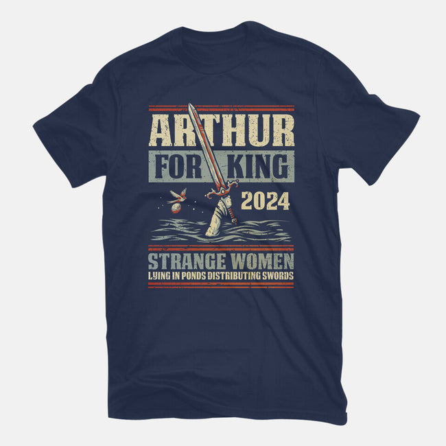 Arthur For King 2024-Mens-Premium-Tee-kg07