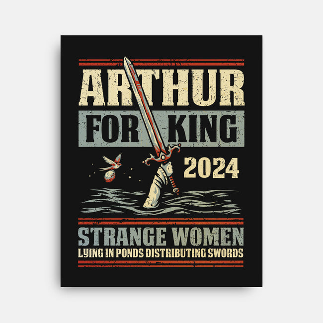 Arthur For King 2024-None-Stretched-Canvas-kg07