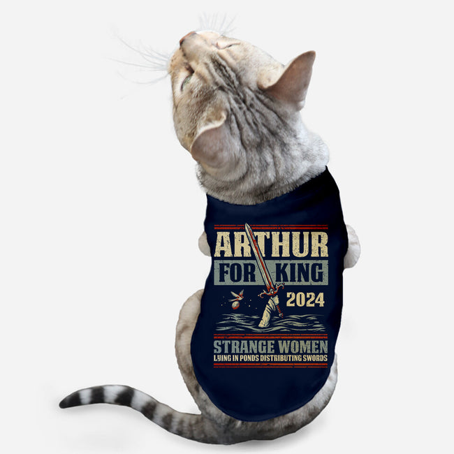 Arthur For King 2024-Cat-Basic-Pet Tank-kg07