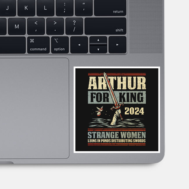 Arthur For King 2024-None-Glossy-Sticker-kg07