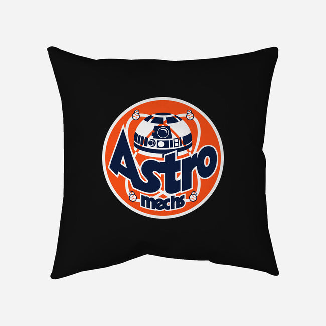 Astromechs-None-Removable Cover-Throw Pillow-Wheels