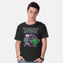 Necronomicon Time-Mens-Basic-Tee-demonigote