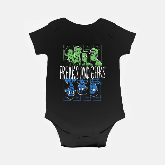 Freaks And Geeks-Baby-Basic-Onesie-estudiofitas