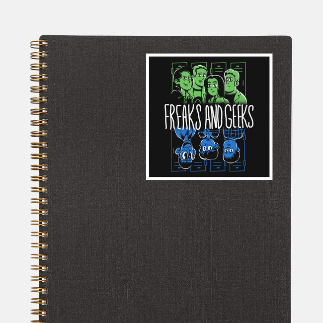 Freaks And Geeks-None-Glossy-Sticker-estudiofitas