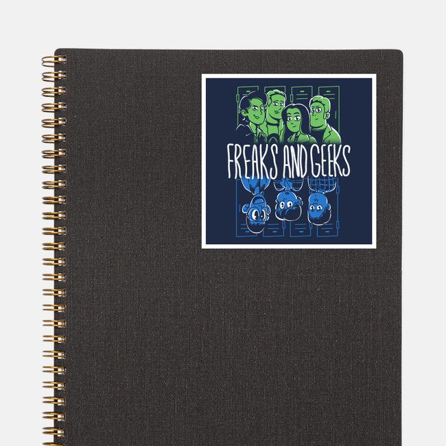 Freaks And Geeks-None-Glossy-Sticker-estudiofitas