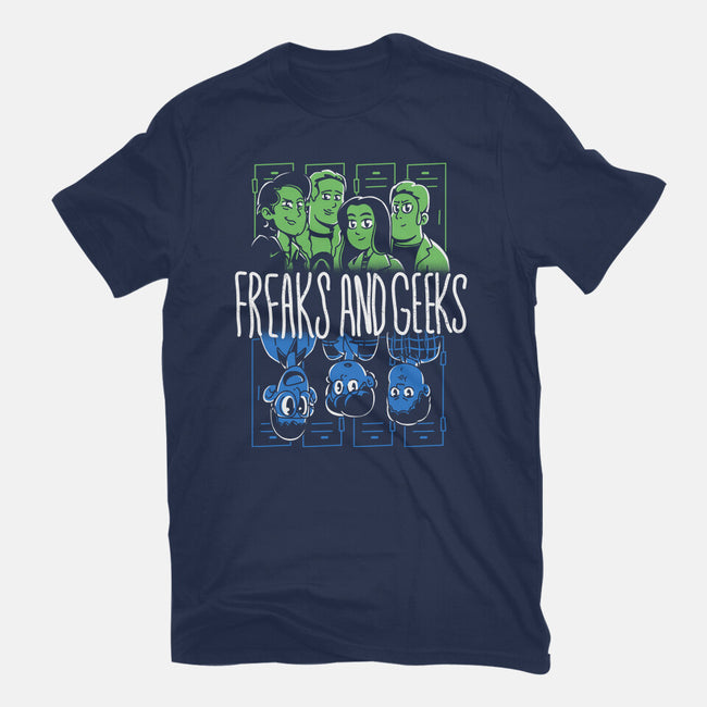 Freaks And Geeks-Womens-Fitted-Tee-estudiofitas