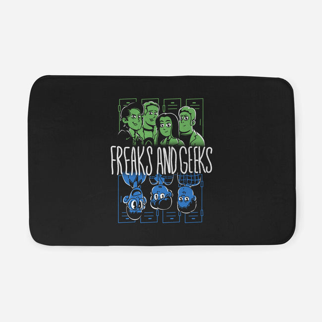 Freaks And Geeks-None-Memory Foam-Bath Mat-estudiofitas