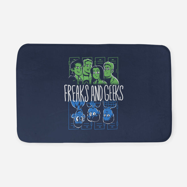 Freaks And Geeks-None-Memory Foam-Bath Mat-estudiofitas