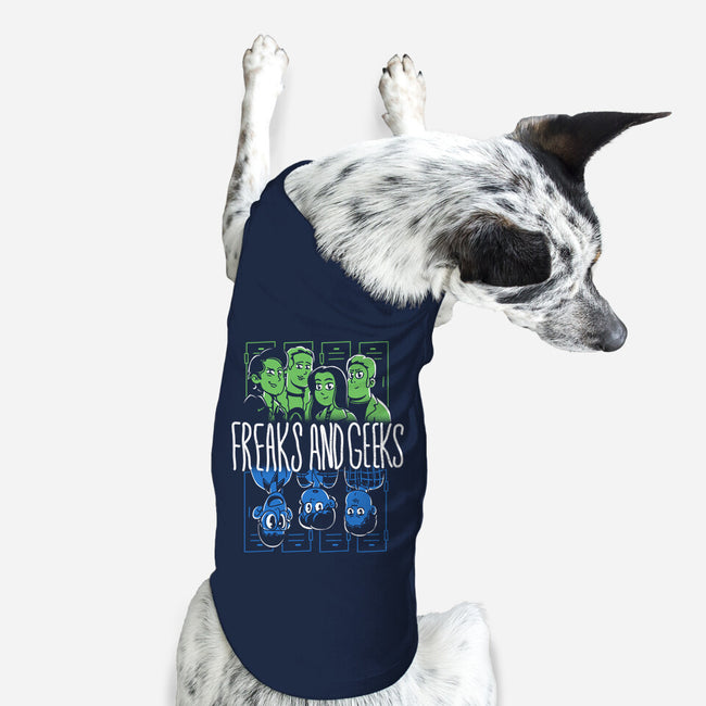 Freaks And Geeks-Dog-Basic-Pet Tank-estudiofitas