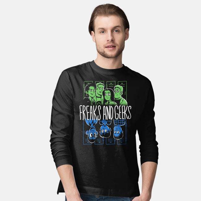 Freaks And Geeks-Mens-Long Sleeved-Tee-estudiofitas