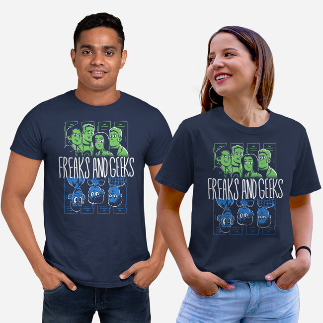 Freaks And Geeks-Unisex-Basic-Tee-estudiofitas