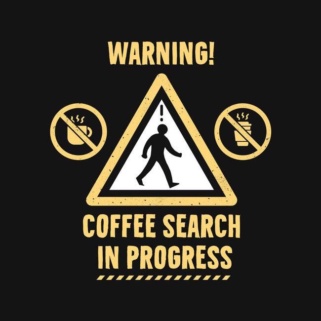 Warning Coffee Search-Dog-Adjustable-Pet Collar-rocketman_art