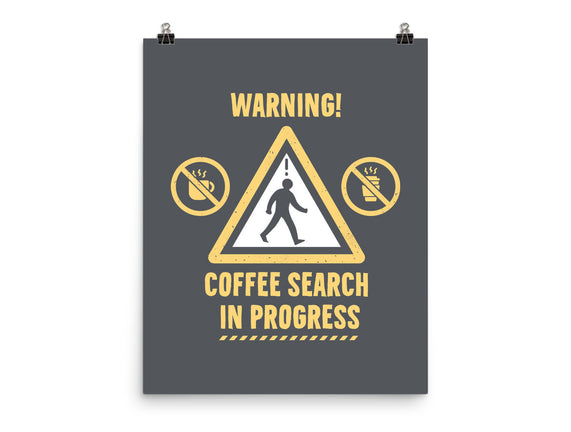 Warning Coffee Search