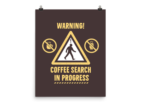 Warning Coffee Search