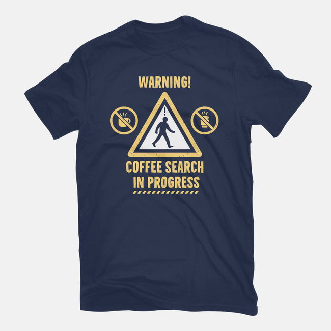 Warning Coffee Search-Womens-Basic-Tee-rocketman_art