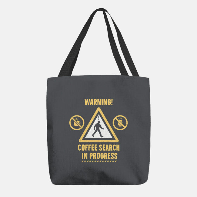 Warning Coffee Search-None-Basic Tote-Bag-rocketman_art