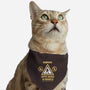 Warning Coffee Search-Cat-Adjustable-Pet Collar-rocketman_art