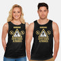 Warning Coffee Search-Unisex-Basic-Tank-rocketman_art