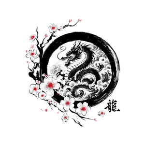 Year Of The Dragon Sumi-e