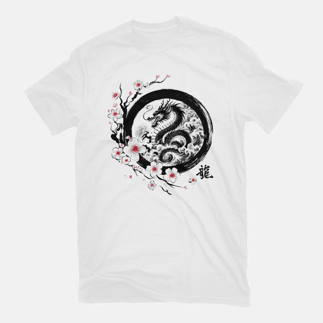 Year Of The Dragon Sumi-e-Youth-Basic-Tee-DrMonekers