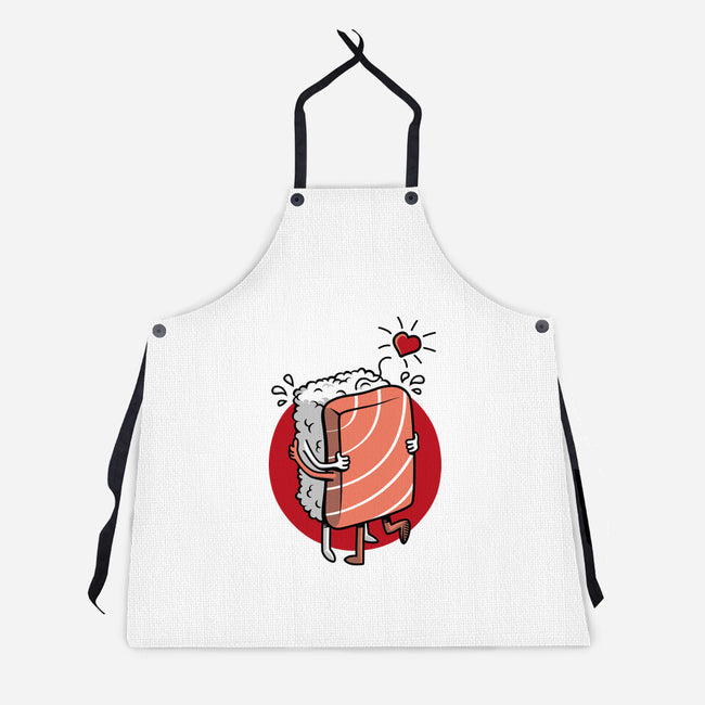 Sushi Love-Unisex-Kitchen-Apron-Olipop