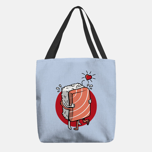 Sushi Love-None-Basic Tote-Bag-Olipop