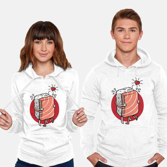 Sushi Love-Unisex-Pullover-Sweatshirt-Olipop