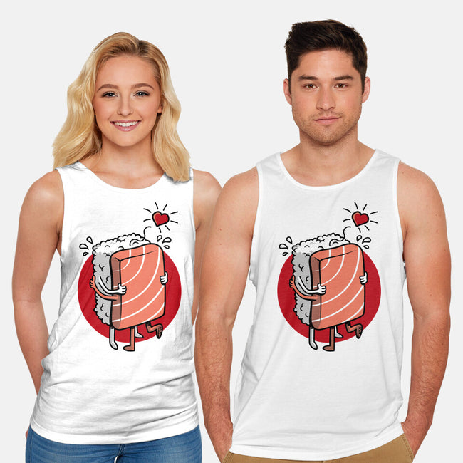 Sushi Love-Unisex-Basic-Tank-Olipop