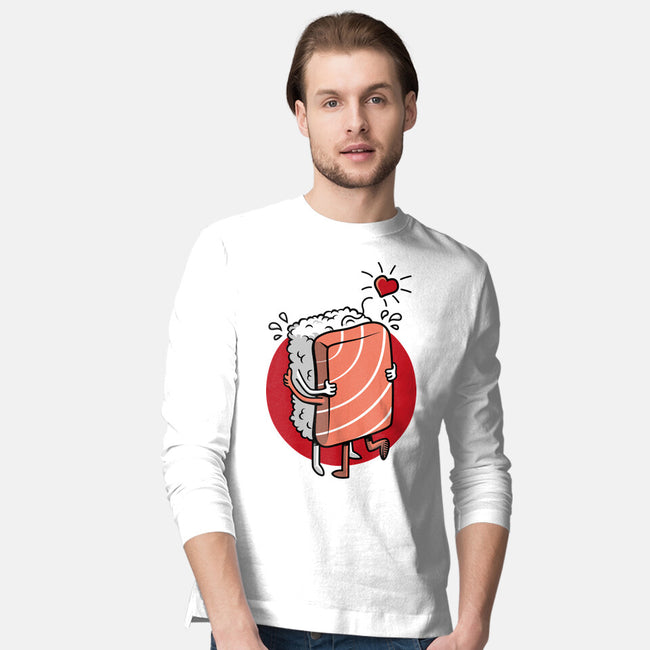 Sushi Love-Mens-Long Sleeved-Tee-Olipop