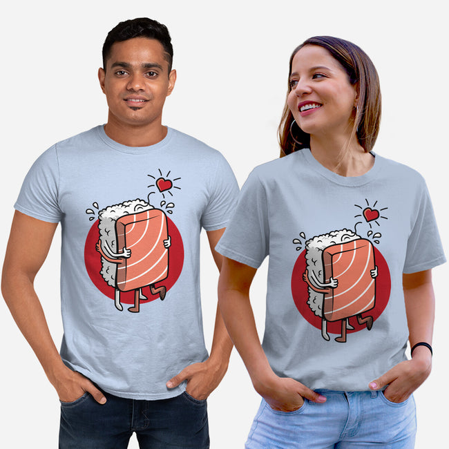 Sushi Love-Unisex-Basic-Tee-Olipop