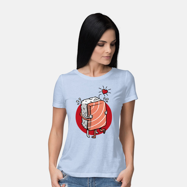 Sushi Love-Womens-Basic-Tee-Olipop