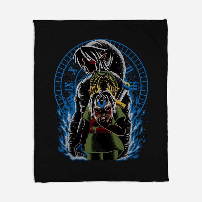 Fierce Deity-None-Fleece-Blanket-rmatix