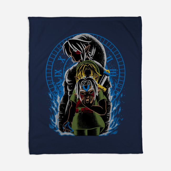 Fierce Deity-None-Fleece-Blanket-rmatix