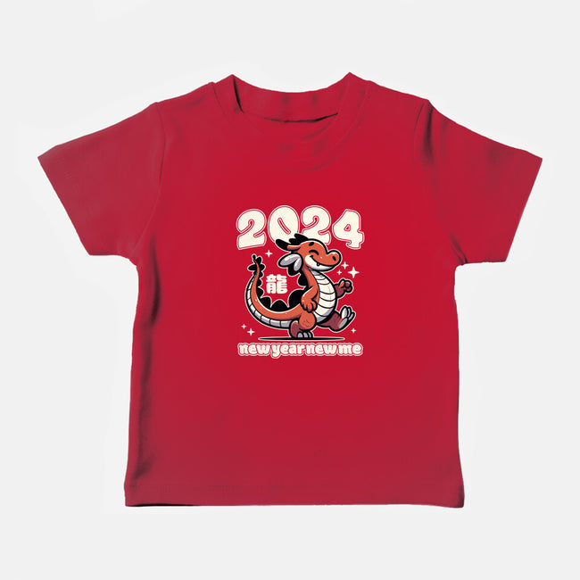 New Year New Dragon-Baby-Basic-Tee-RoboMega