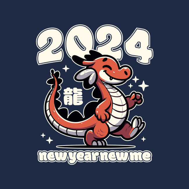 New Year New Dragon-Unisex-Basic-Tee-RoboMega