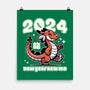 New Year New Dragon-None-Matte-Poster-RoboMega