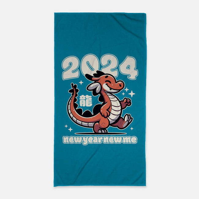 New Year New Dragon-None-Beach-Towel-RoboMega