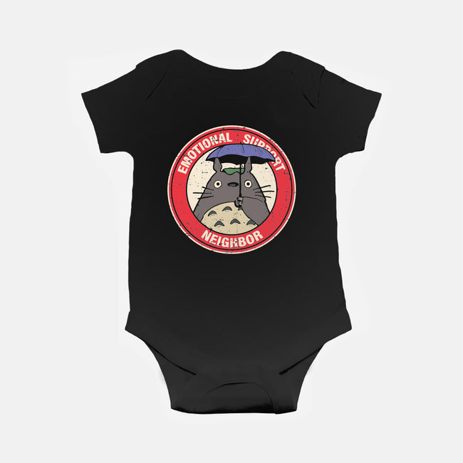 Emotional Support Neighbor-Baby-Basic-Onesie-turborat14