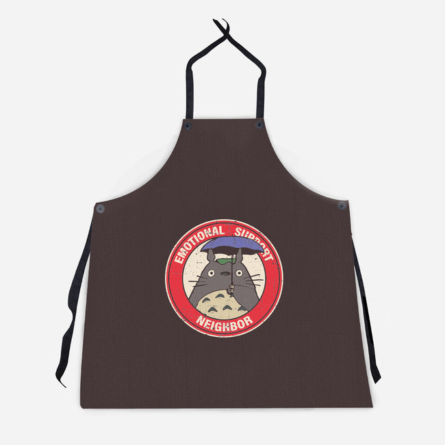 Emotional Support Neighbor-Unisex-Kitchen-Apron-turborat14