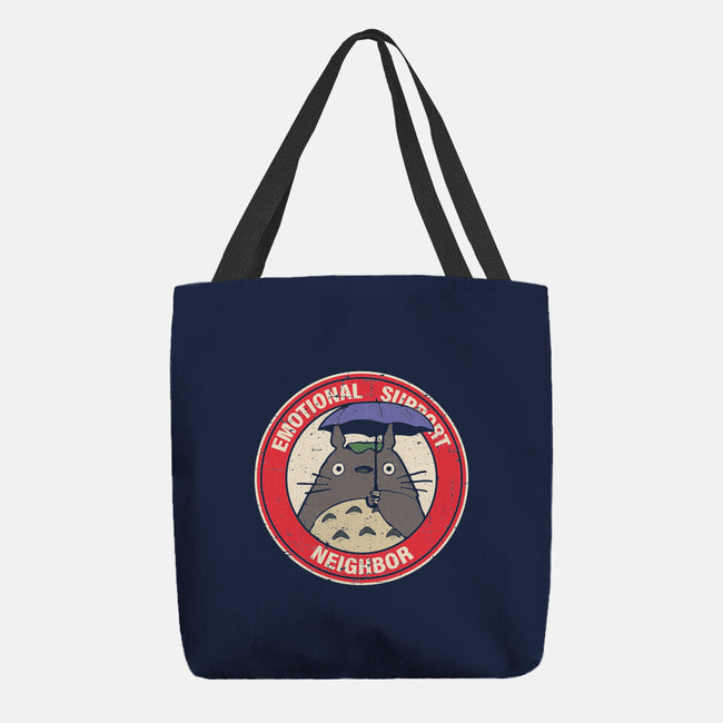 Emotional Support Neighbor-None-Basic Tote-Bag-turborat14