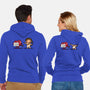 I'm With Cupid-Unisex-Zip-Up-Sweatshirt-Boggs Nicolas