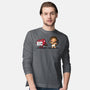 I'm With Cupid-Mens-Long Sleeved-Tee-Boggs Nicolas