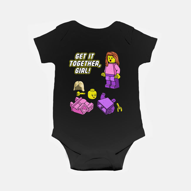 Get It Together Girl-Baby-Basic-Onesie-dwarmuth